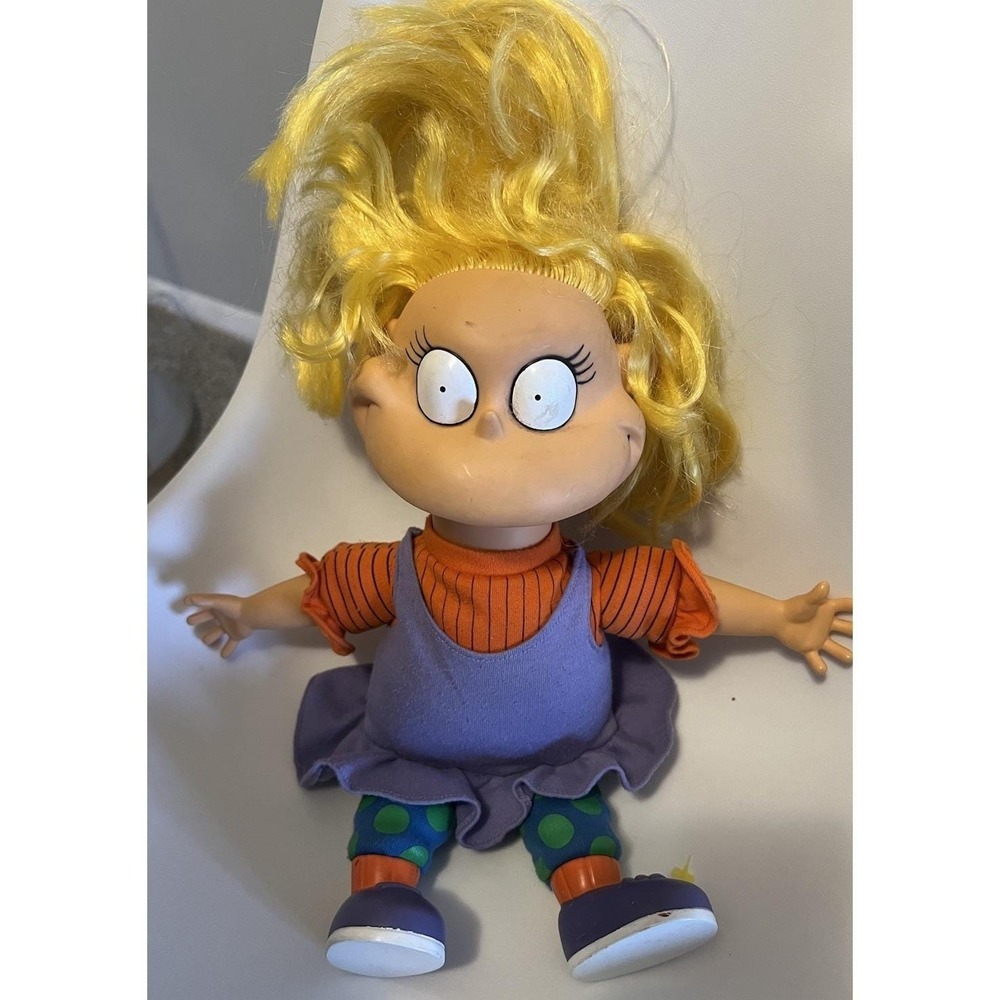 Vintage Rugrats Doll 1993 Angelica Pickles Nickelodeon‎